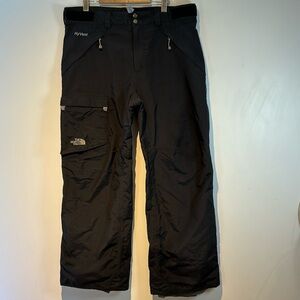 The Northface men’s black snow pants size large